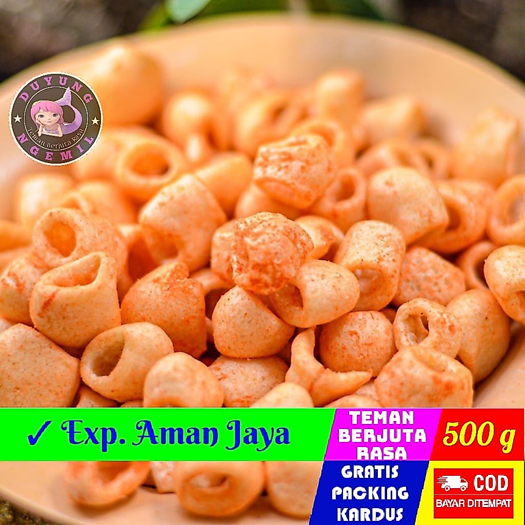 Makaroni Micro 500g / Makaroni Jadul | Duyung Ngemil - makanan ringan snack kiloan jajanan jadul cam