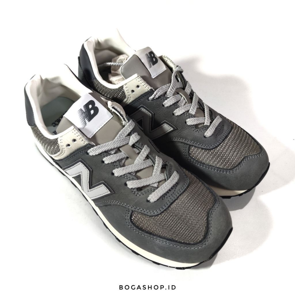 Sepatu Sneakers Kasual Classic Stylish 574 U574SNV Grey ORIGINAL RESMI