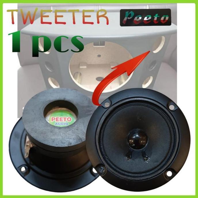 PpMO_ Tweeter audio Speaker 3 Inch Untuk Speaker Box