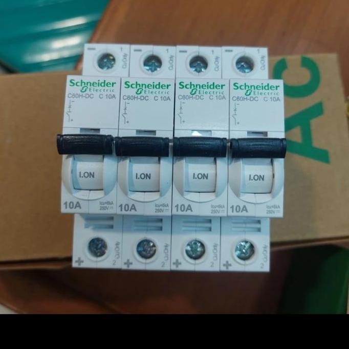 Mcb Schneider C60H-Dc 1P 6A/10A/16A/20A Mcb Dc