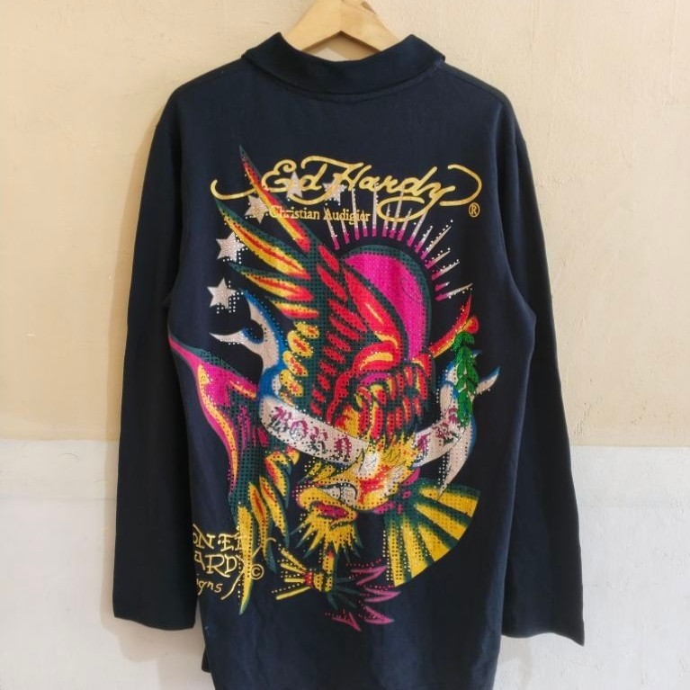 Longsleeve Polo Ed Hardy By Christian Audigier