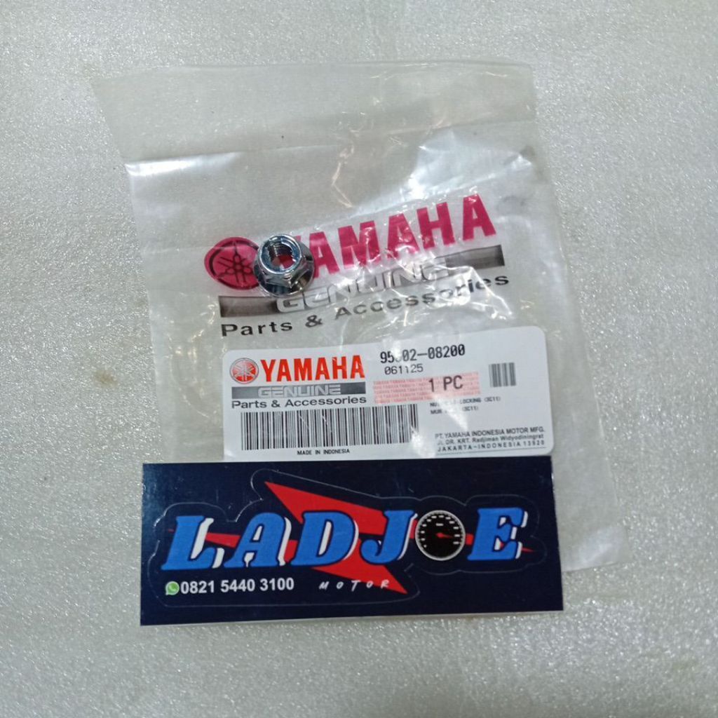 nut/mur hub gir belakang vixion/scorpio/jupiter mx/95602-08200/yamaha