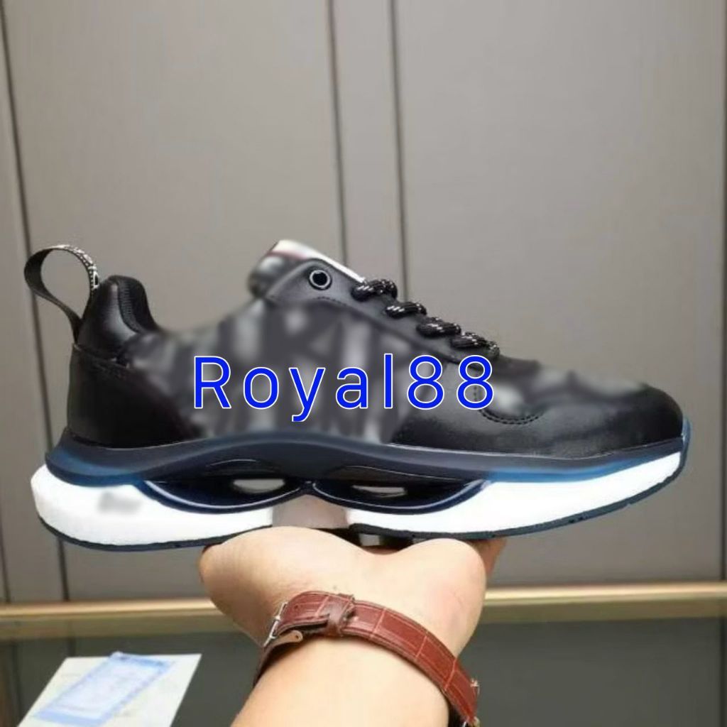sepatu pria sneaker cowok men new sepatu bertali empuk dan nyaman buat casual activity 3070 royal88