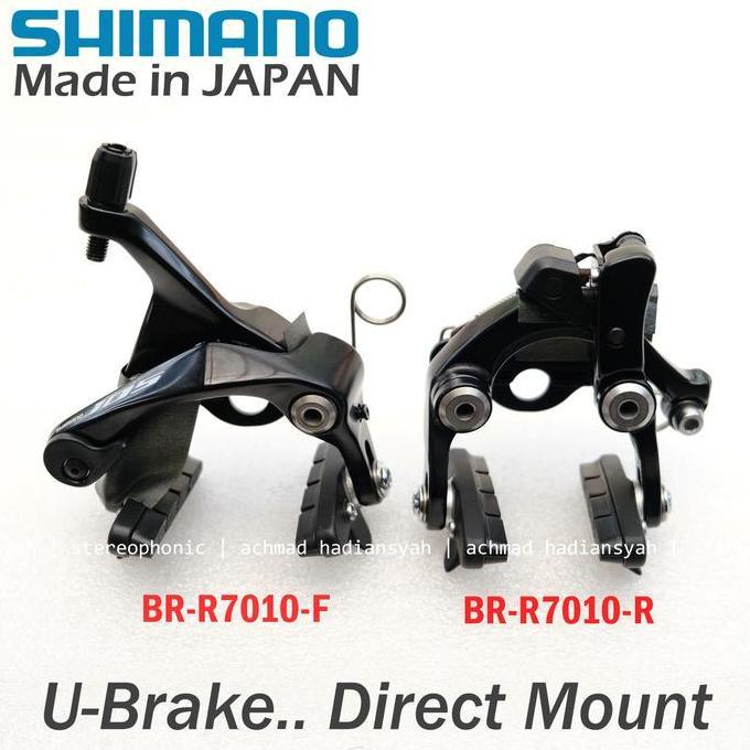 UBrake SHIMANO 105 DIRECT MOUNT R7010 JAPAN BR-R7010-R dan BR-R7010-F