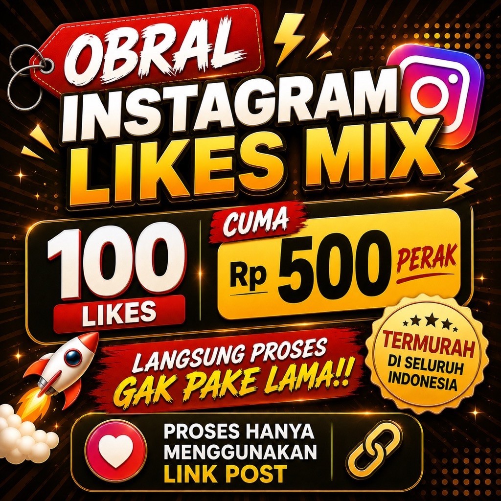 [OBRAL] Likes Instagram Real Permanen | Instagram Likes Permanen Murah