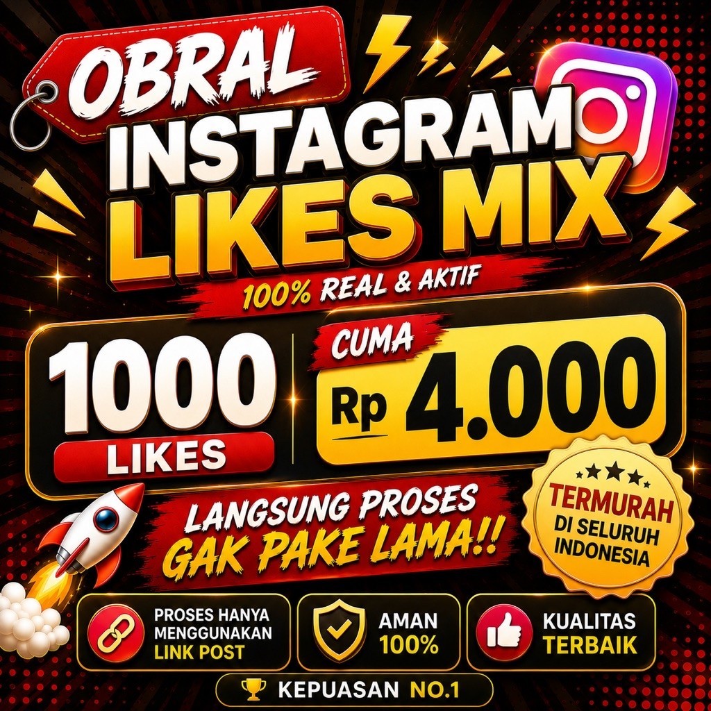 Like Instagram Murah Bergaransi Selamanya | Instagram Like Real Permanen