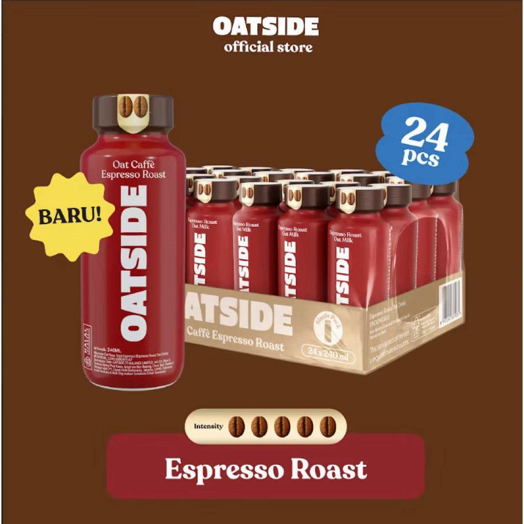 Oatside Drink Espresso Roast 1 Dus isi 24 pcs