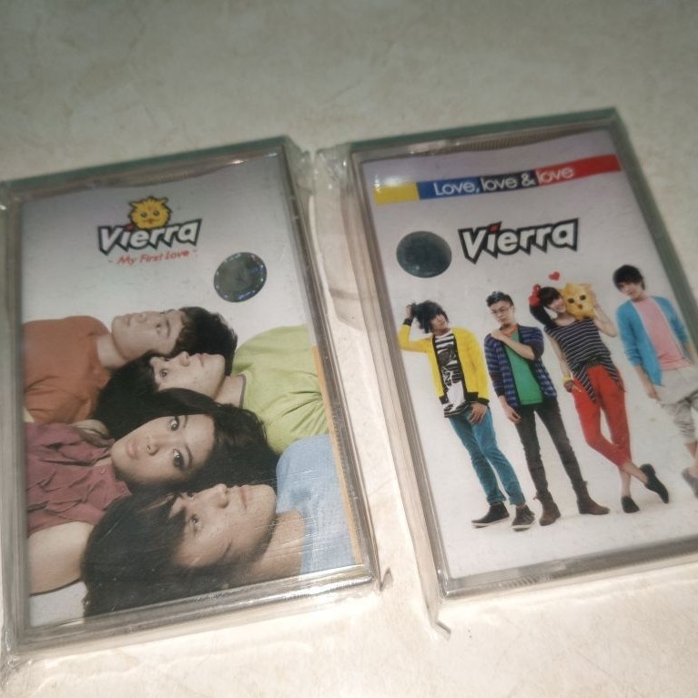 kaset sepaket Vierra,segelan mulus