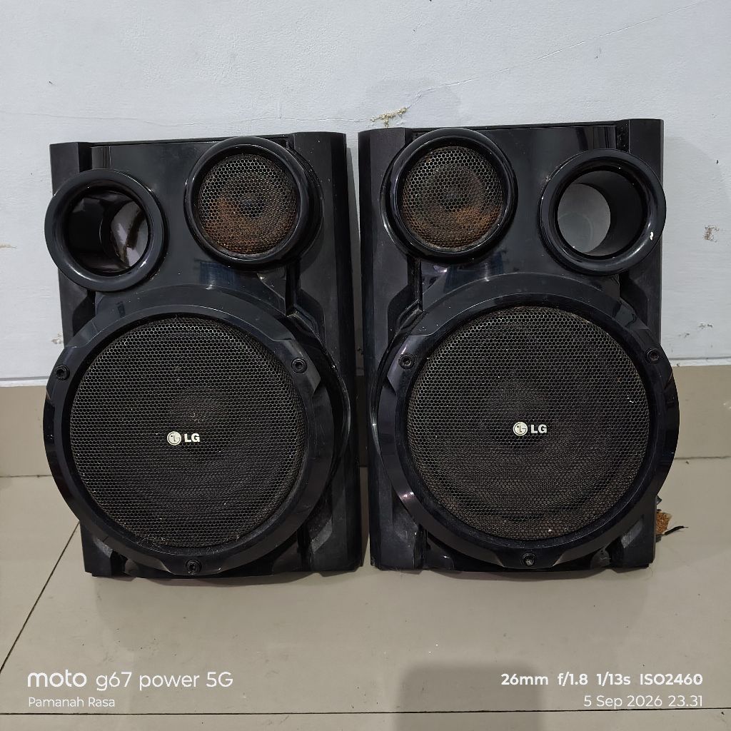 Speaker Pasif Eks LG mdd64 tanpa box