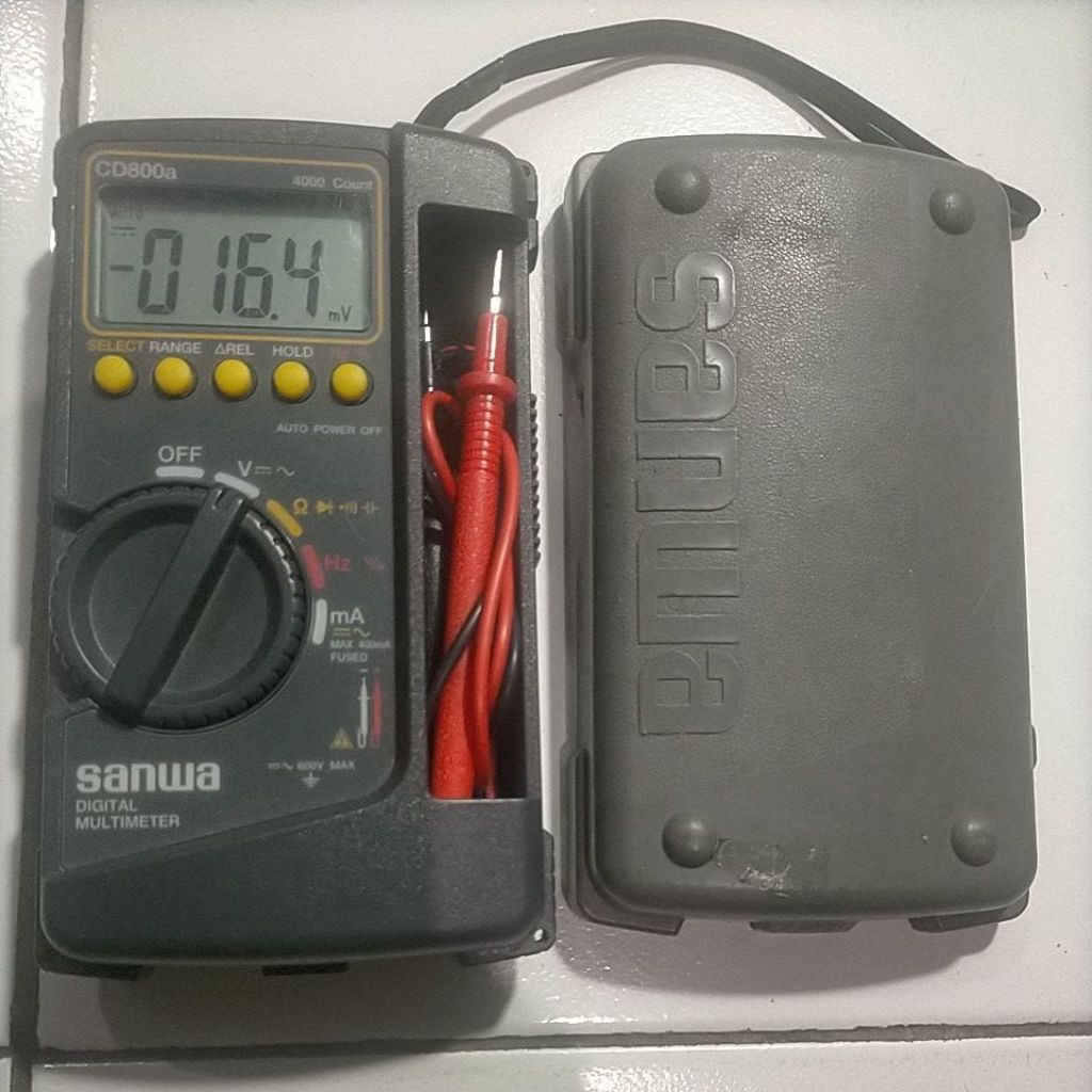 sanwa cd800a digital multimeter bekas berkualitas
