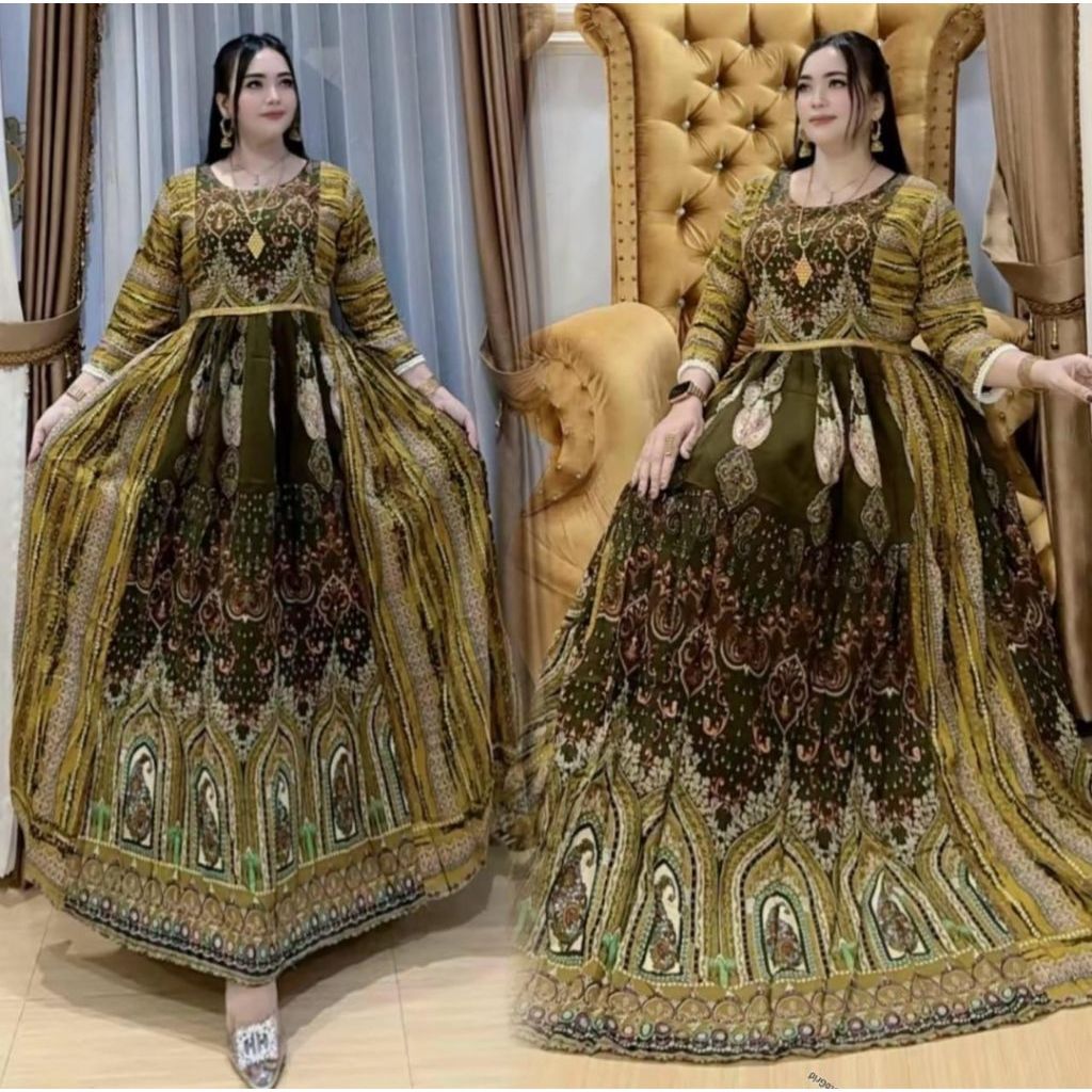 Gamis Hindi manis manja#Ter baru
