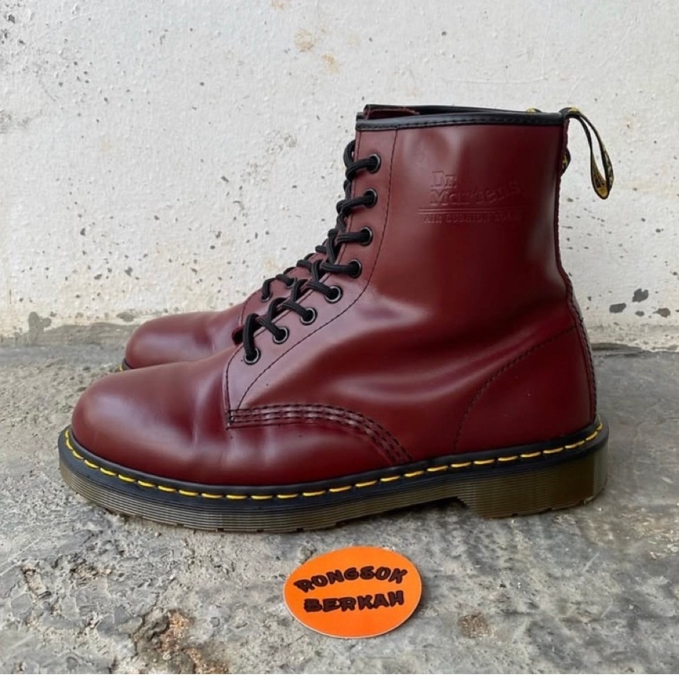 Dr Martens 1460 Red Cherry Smooth