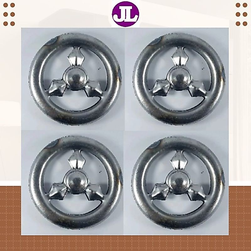 Ring Bintang 3 Tampilan 2 Muka Bolak Balik Aksesoris Ornamen Pagar Besi Tralis Kanopi Railing Tangga