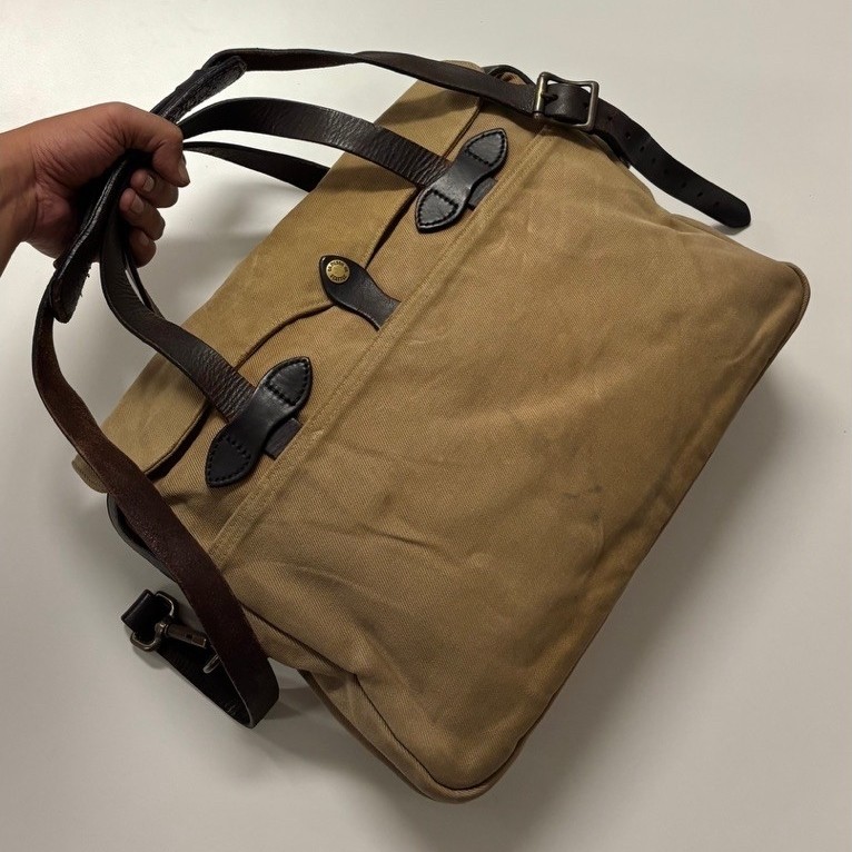 FILSON BRIEFCASE RUGGED CANVAS