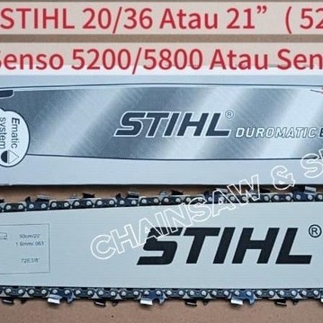 Bar Laser Senso/Sinso Stihl 20 inch 36T.Bar Laser Chainsaw Stihl 20"/36T