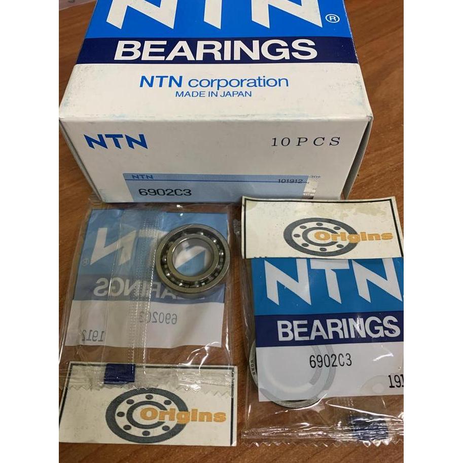 BEARING 6902 C3 NTN JAPAN OPEN TANPA PENUTUP 6902C3 OB89