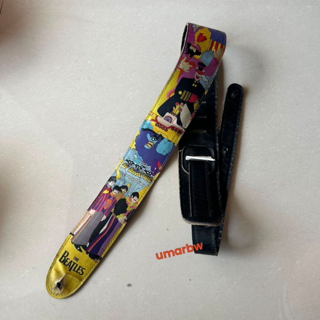 D`Addario The Beatles Guitar Strap - Yellow Submarine