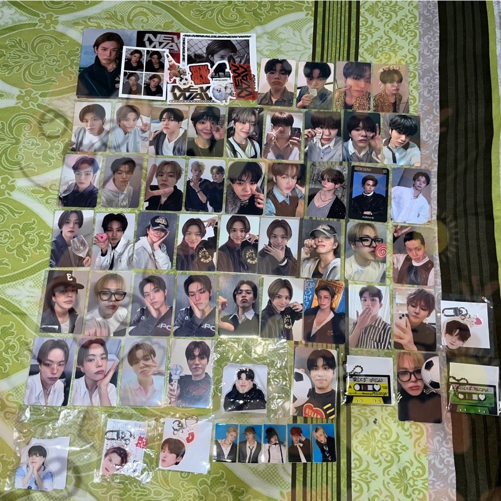 PHOTOCARD/PC ALBUM RAW TREASURE NEW WAV PLEASURE SG 26 BARUDAK MENOKIN WELCOMING COLLECTION LOVE PUL