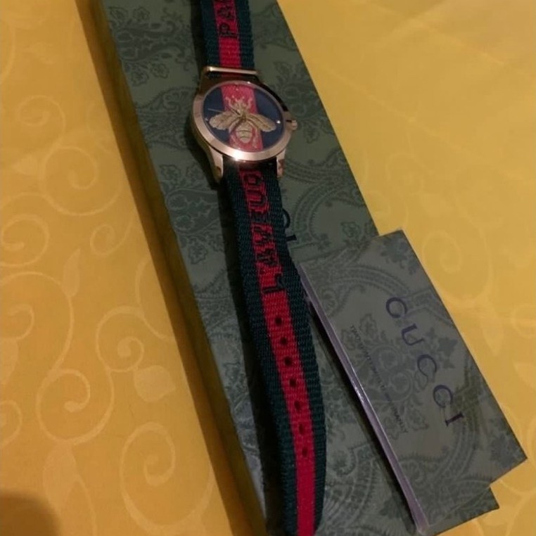 Jam Tangan GC Lebah canvas strap