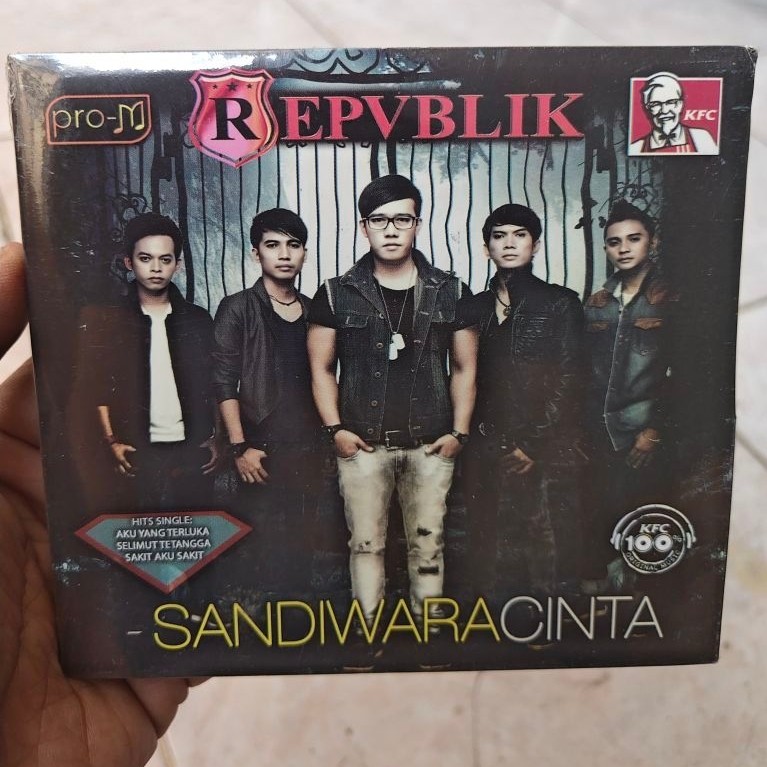 CD Repvblik - Album Sandiwara Cinta (Original Audio CD KFC) - Segel