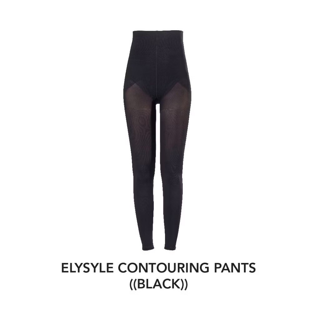 Elysyle Contouring Pants Warna Hitam Made In Japan