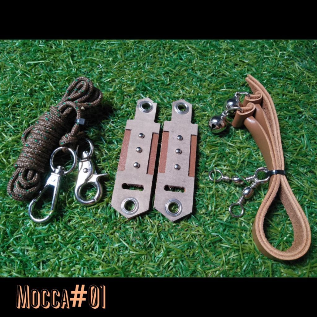 Angklet Set Gelang Kaki Burung Hantu Obay / Oriental Bay Owl