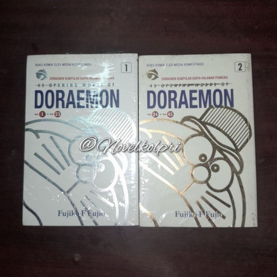 Komik SET 2 Buku 45 Opening Works of Doraemon 1-2