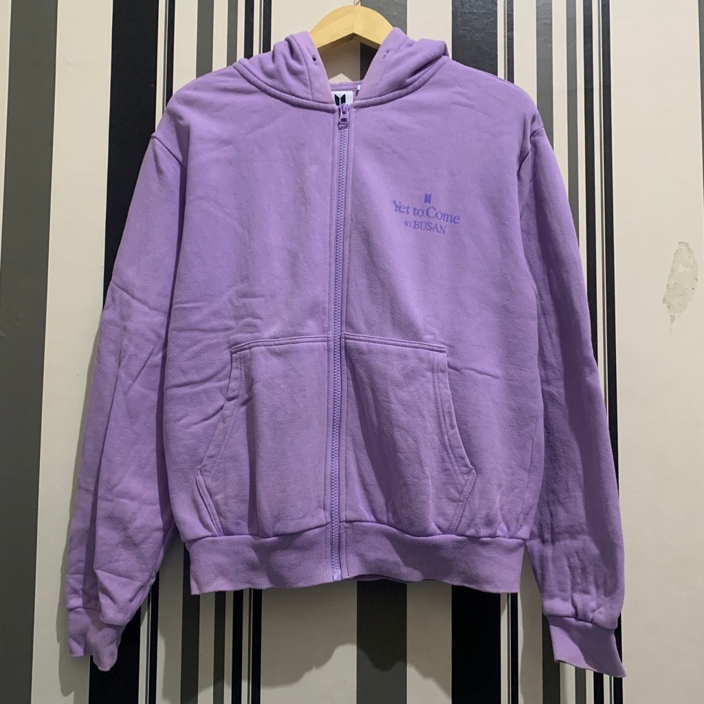 PRILTHISWAY [IMP.PRELOVED] ORIGINAL BY BTS YET TO COME JACKET UNGU KOREAN STYLE LOOK KEKINIAN