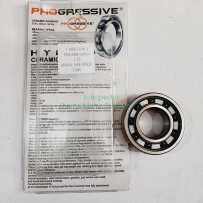 BEARING PROGRESIVE HYBRID CERAMIC 6205 C5