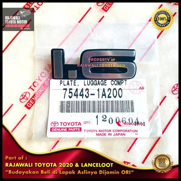 BEST DEAL EMBLEM BELAKANG COROLLA 1.6 TWINCAM AE92 & AE95 1600CC PLAT LOGO ORI 