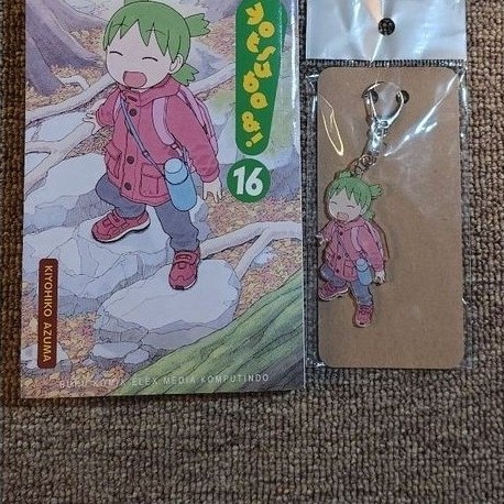 Komik Yotsuba 16 + Bonus Gantungan Kunci Kolpri