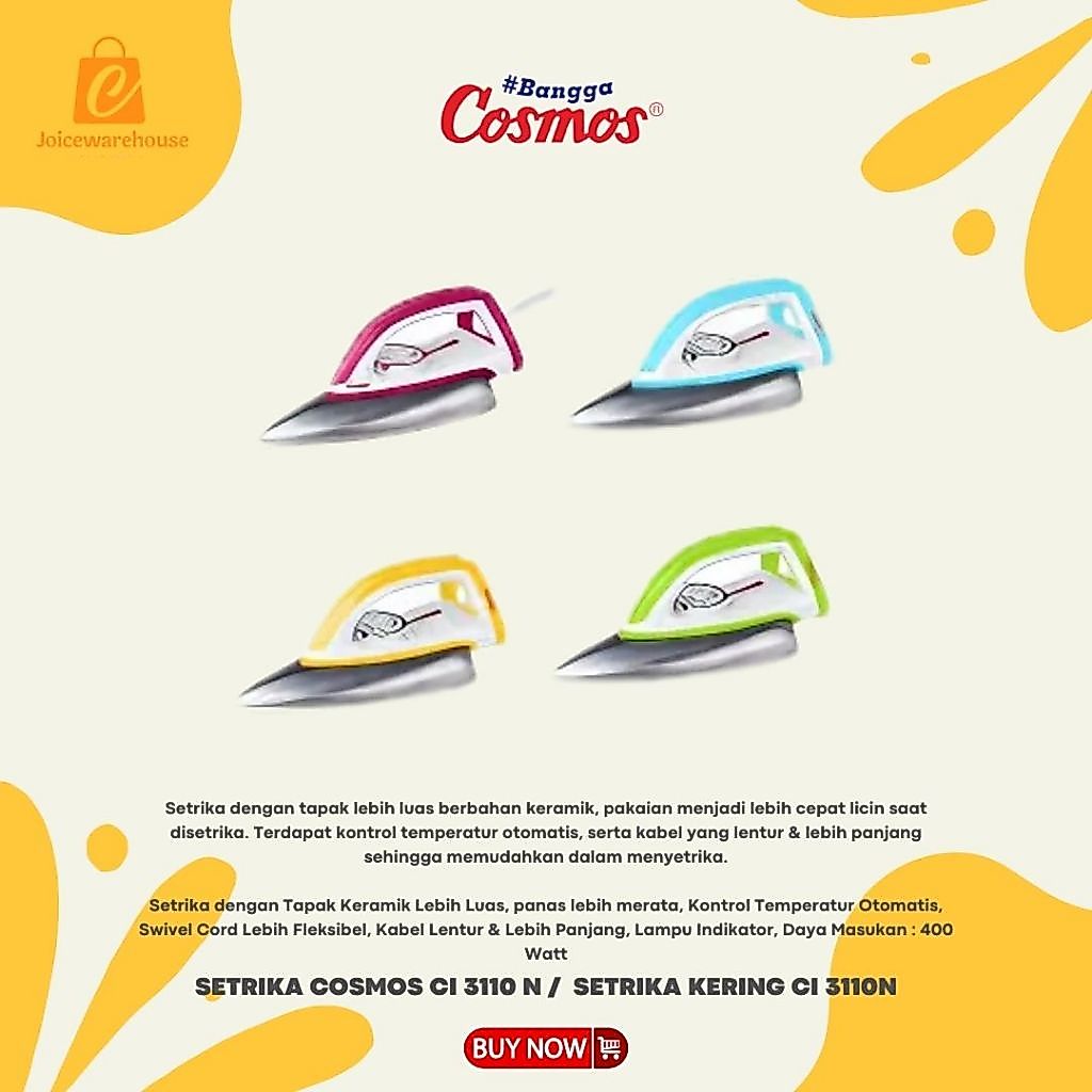 SETRIKA COSMOS CI 3110 N /  SETRIKA KERING CI 3110N