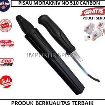 Morakniv No 510 Carbon Steel - Pisau Bushcraft Survival -Pisau Camping