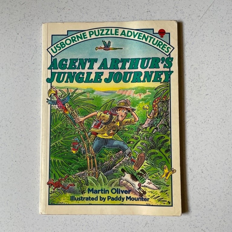 Buku Usborne Puzzle Adventures: Agent Arthur's Jungle Journey