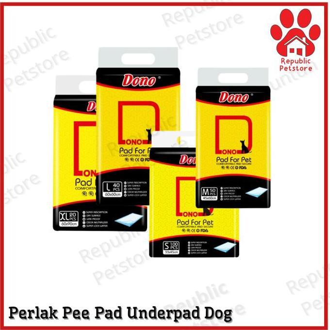 Dono Training Pads Per Pack Perlak Underpad Dog