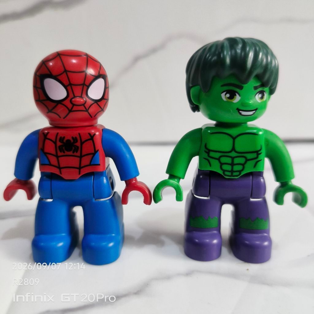 Figure LEGO DUPLO Spider-Man & Hulk 10876 Original