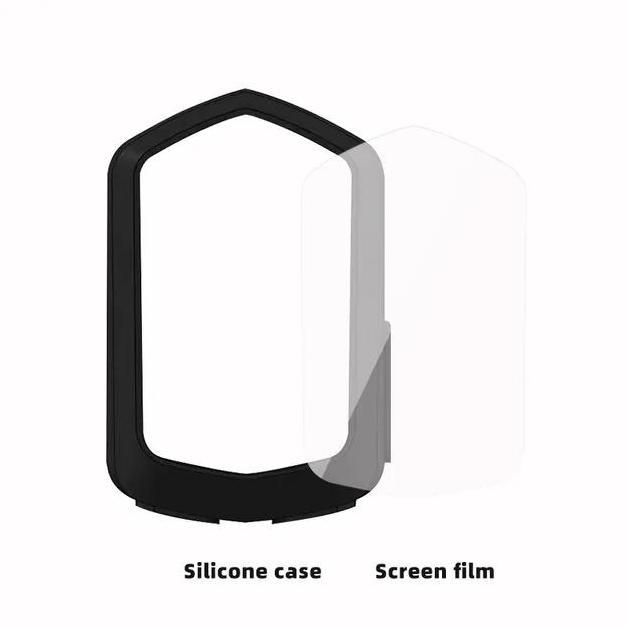 Xoss Nav Silicon Case + Anti Gores Speedometer Sepeda
