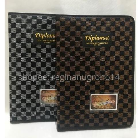 DOKUMEN KEEPER F4 DIPLOMAT RESLETING / MAP IJASAH / MAP KERTAS / DOCUMENT ORGANIZER Murah