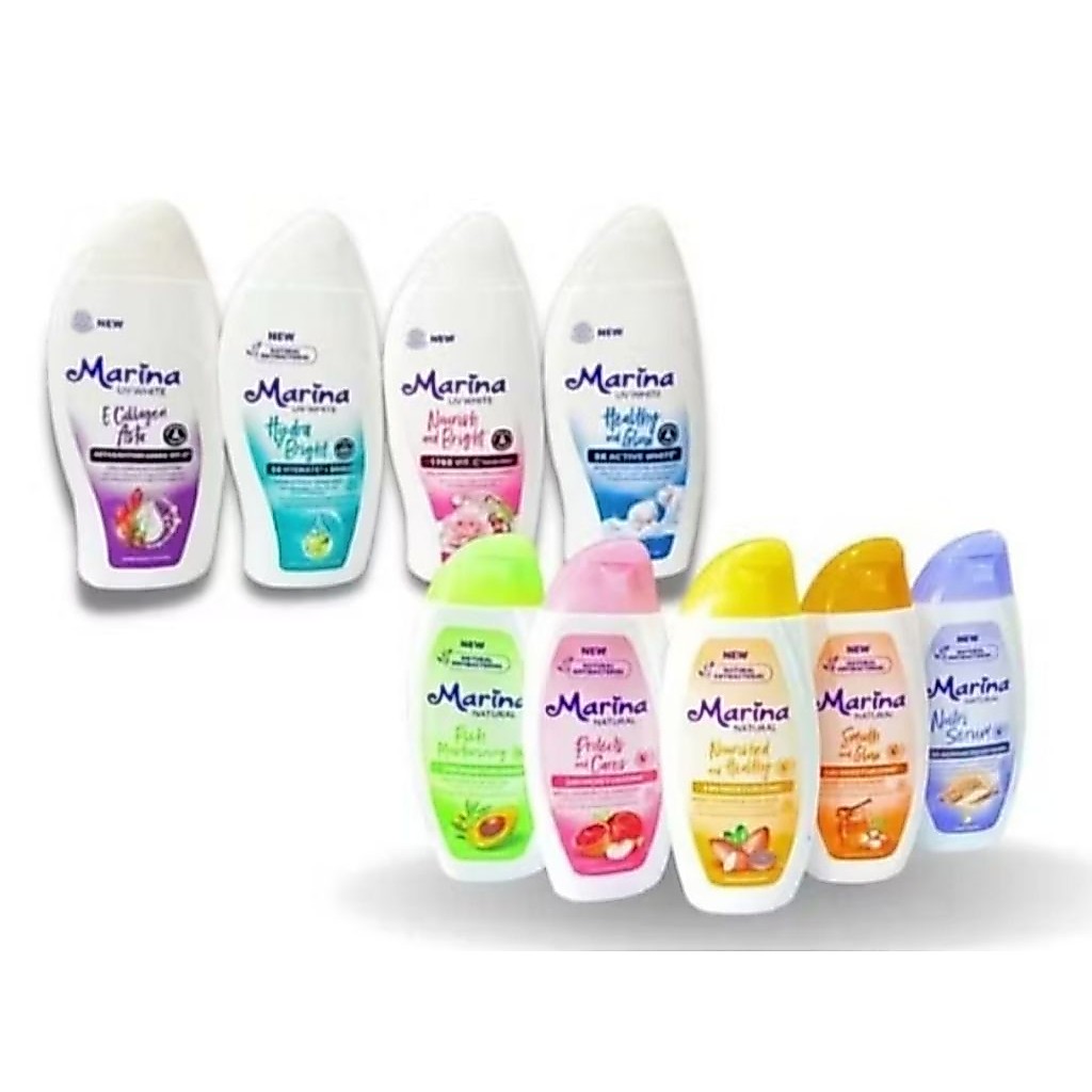 Marina Hand&Body Lotion | Marina Lotion Uv White | Lotion Anti Oksidan| Body Serum| Marina