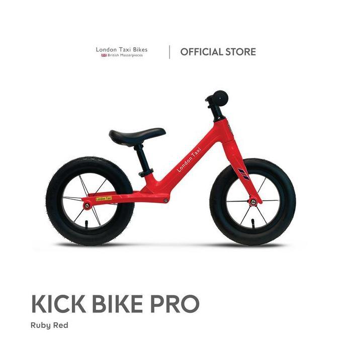 Sepeda Anak London Taxi Balance Bike Pro - Ruby