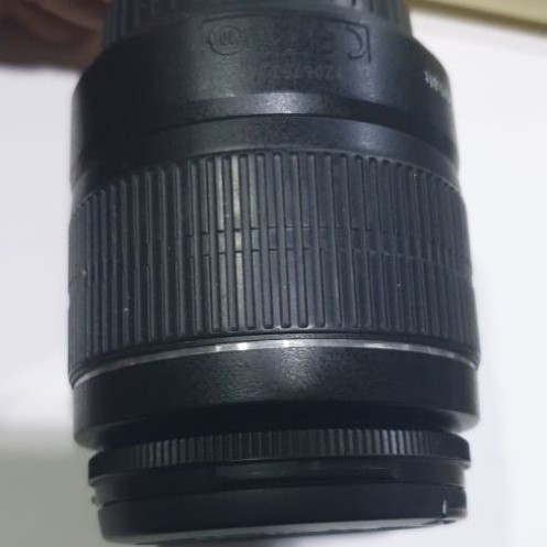 Lensa lens Camera DSLR Canon EF-S 18-55 mm bekas