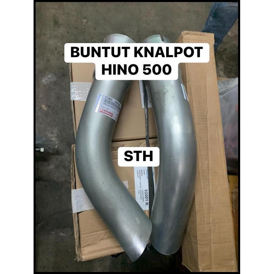BEST DEAL BUNTUT KNALPOT 17405-EW080/ TAIL PIPE HINO LOHAN500