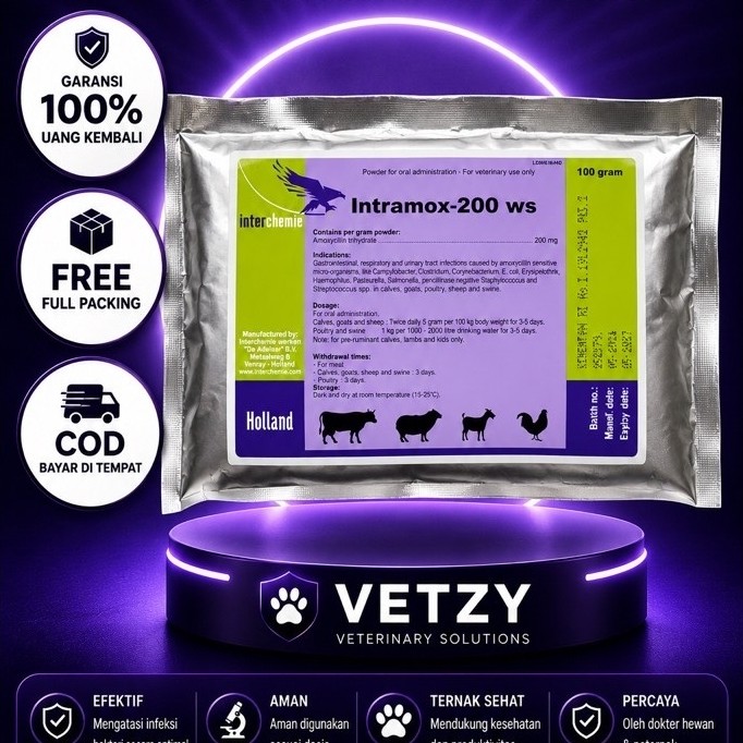 INTRAMOX-200 WS 100 GRAM – INTERCHEMIE HOLLAND
