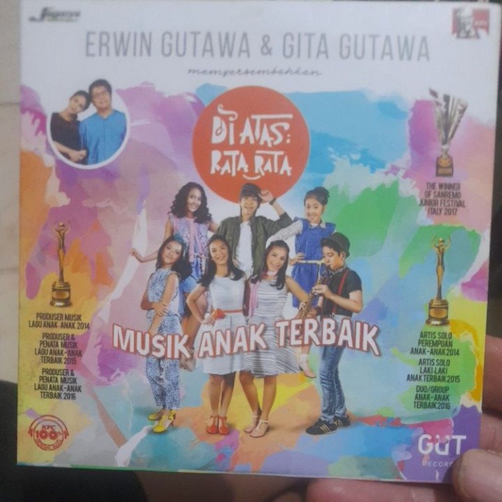 cd musik anak terbaik diatas rata rata kondisi bagus