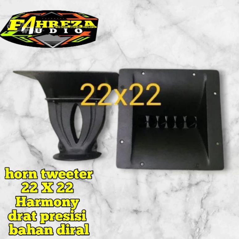 HORN tweeter harmonika 22x22,horn tweeter bahan diral,horn tweter,horn tuwiter,horn twiter