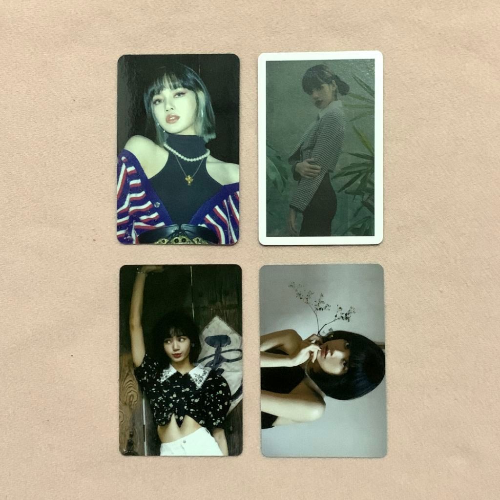[OFFICIAL] LISA BLACK PINK PHOTOCARD WELCOMING COLLECTION 2020 WC20 WELCOLL LOVESICK GIRLS 4+1 ANNIV