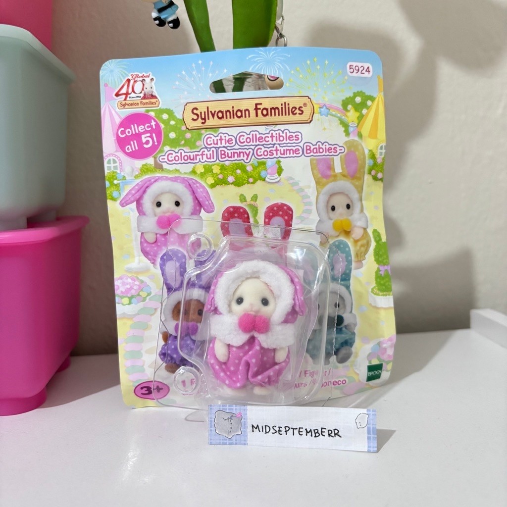 [baca deskripsi buat diskon] READY sylvanian families cutie bunny costume rabbit flora ciel choco ra
