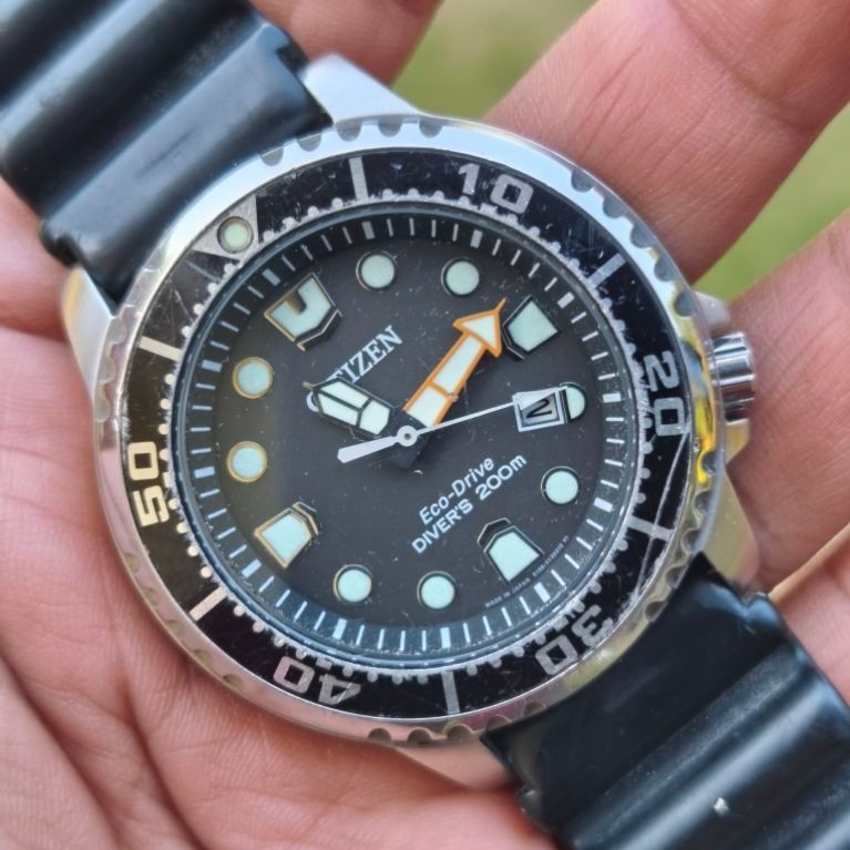 CITIZEN DIVER ECO DRIVE - RARE ITEM