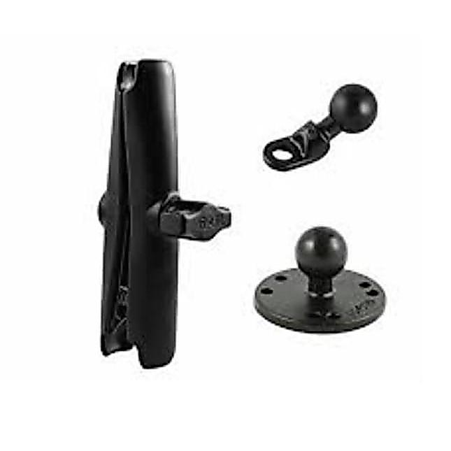 RAM MOUNT Bolt Down 6" Arm 1x1 Plate #40073 Rigid Industries Black Finish