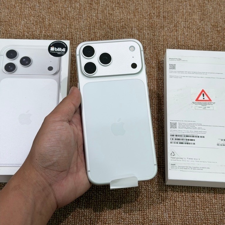 iPhone 17 pro max 256gb ibox second bh 100%
